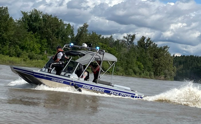 peace officers on the river