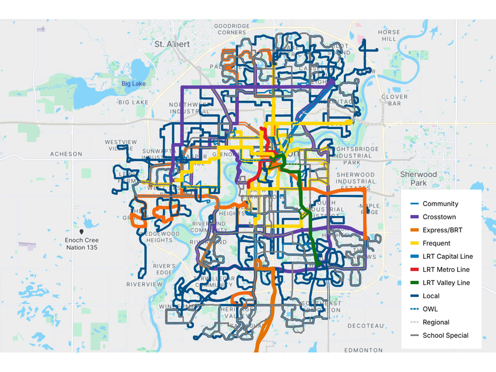 Transit Network Map Image