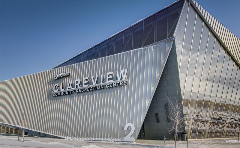Photo of Clareview Recreation Centre building