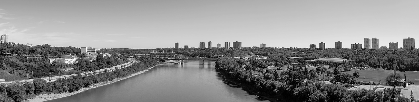 North Saskatchewan River and Walterdale