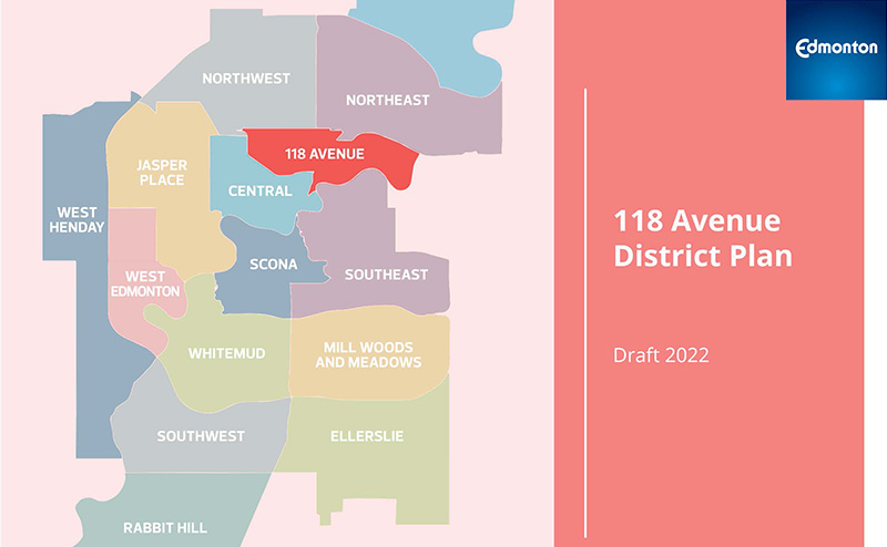 118 Avenue District Plan cover