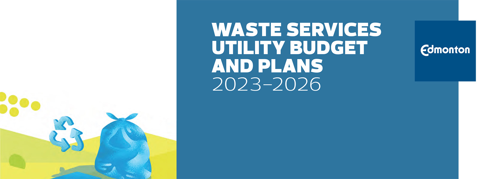 2023-2026 Waste Budget cover