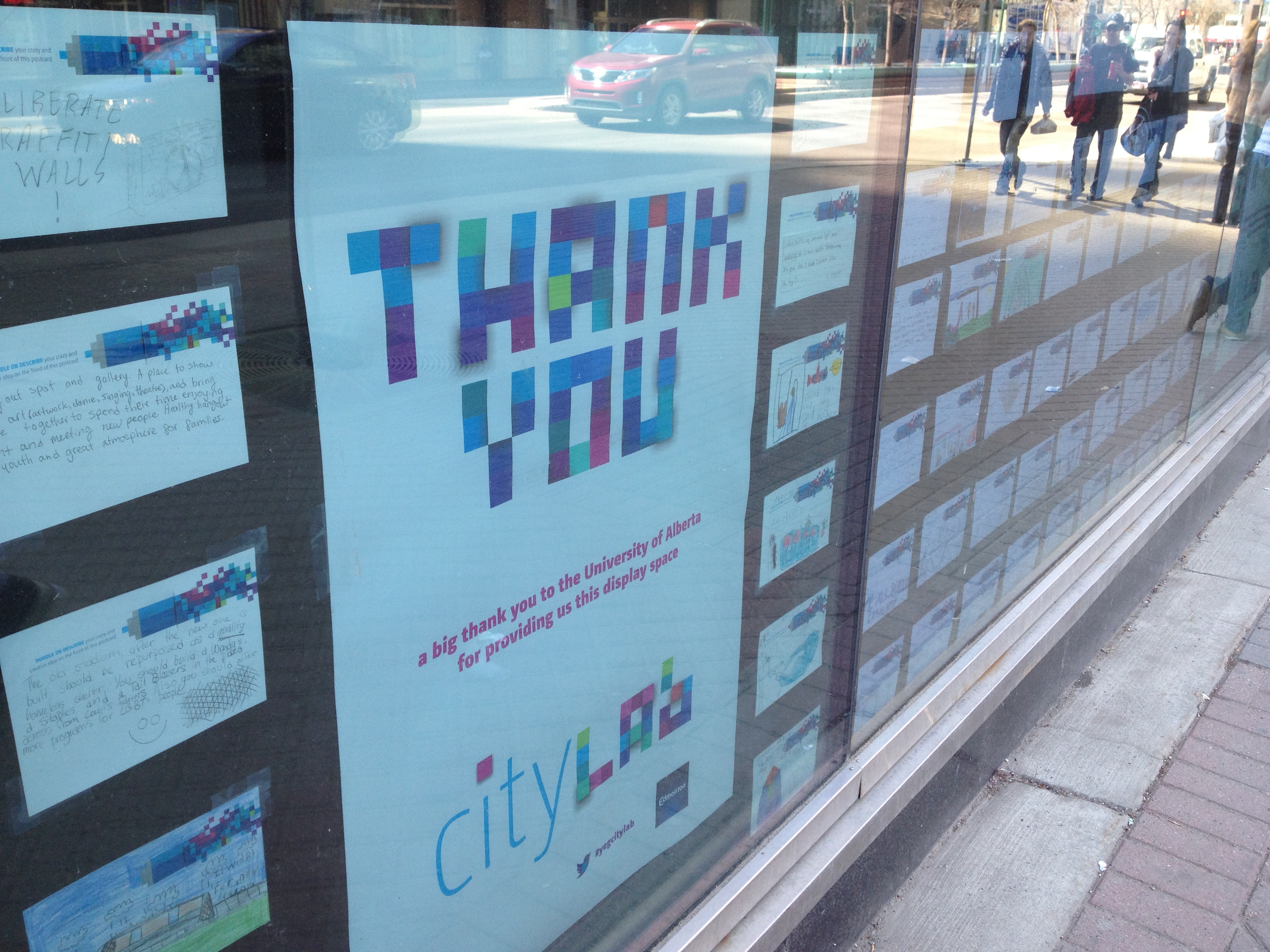 CITYlab Postcard display  