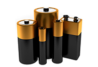 DRY CELL BATTERIES: metal is recycled (78%) into new products