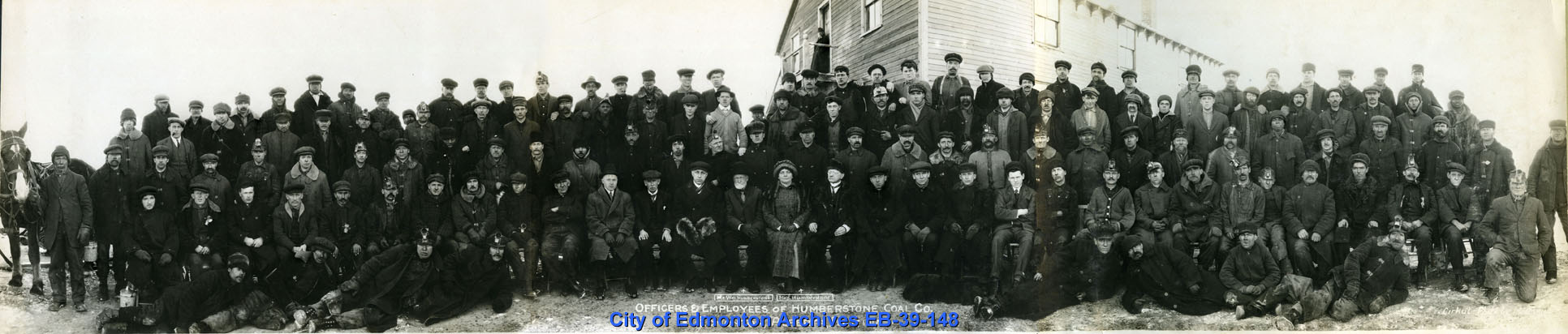 Officers and Employees of Humberstone Coal Co., 1917 [EB-39-148]