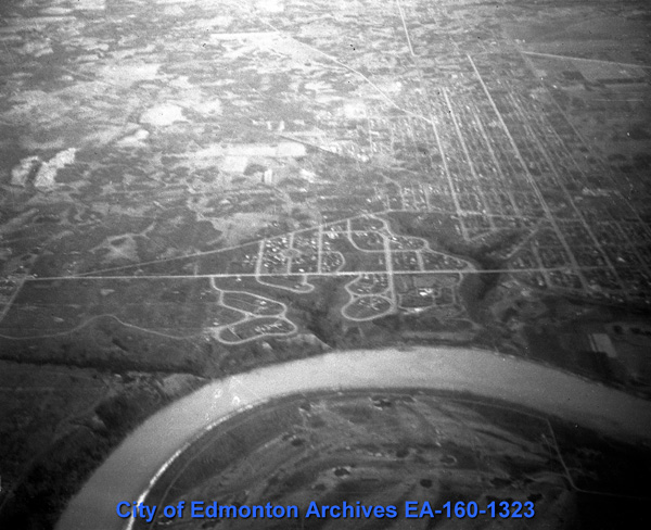 Aerial Groat Estates 1932