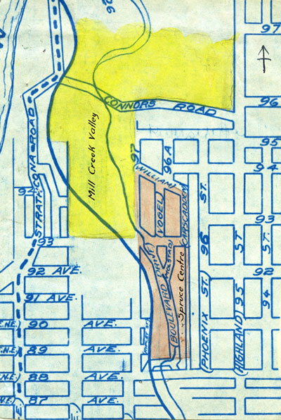 Map of Ross Acreage 1929