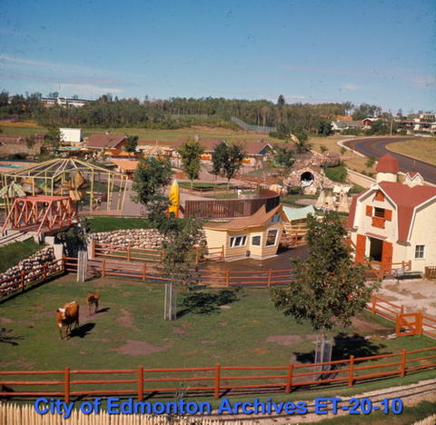 View of the Petting Zoo