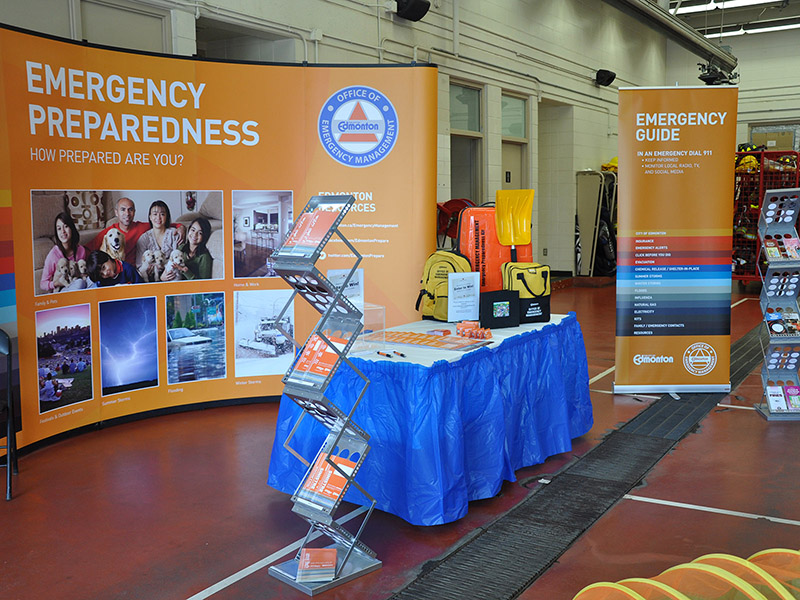 Emergency Preparedness Booth