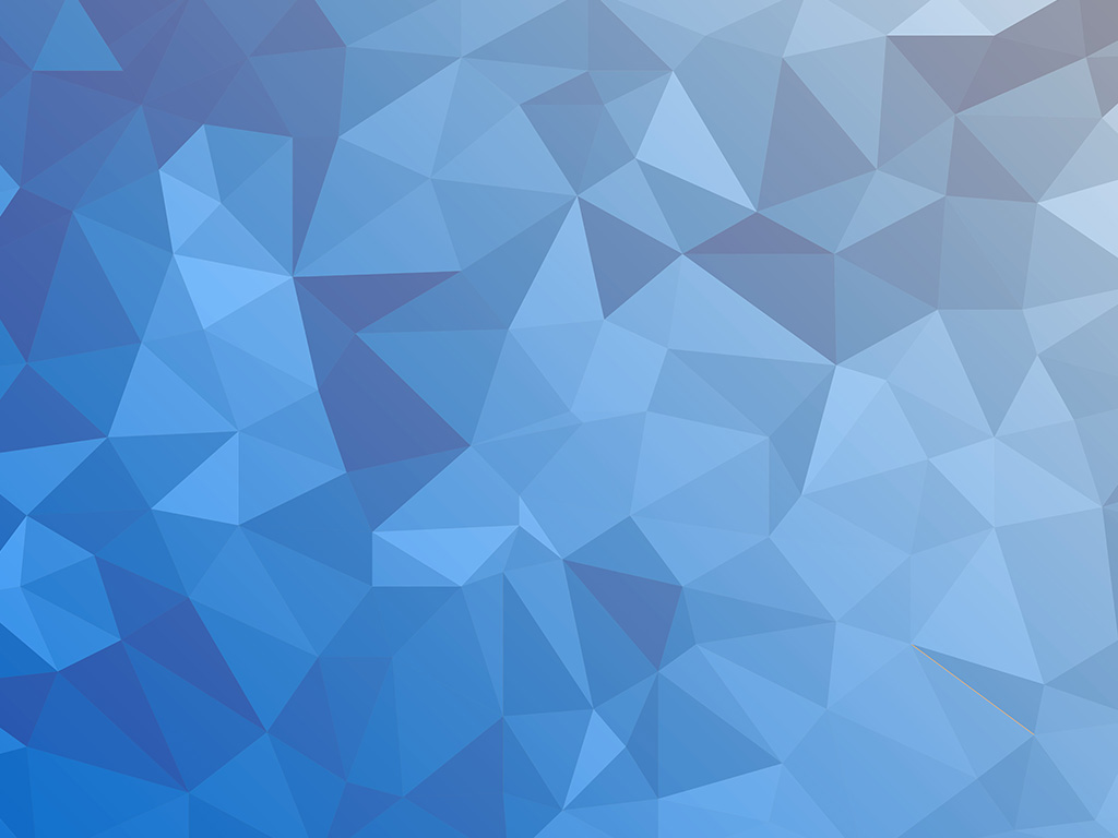 Blue geometric pattern