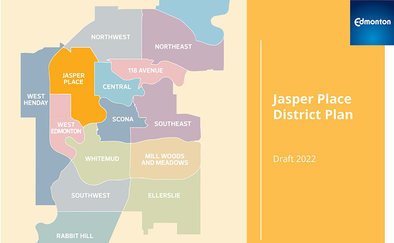 Jasper Place District Plan cover