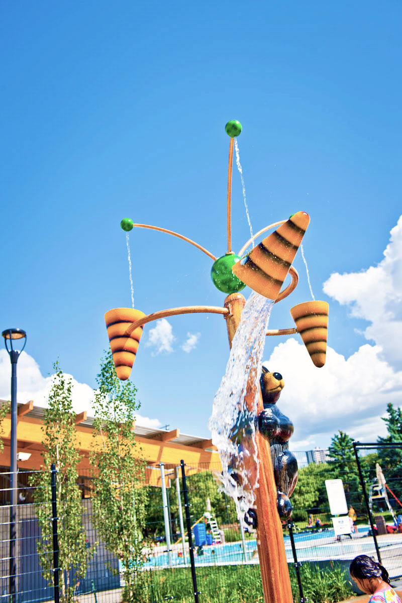 Kinsmen Spray Park Photos City of Edmonton