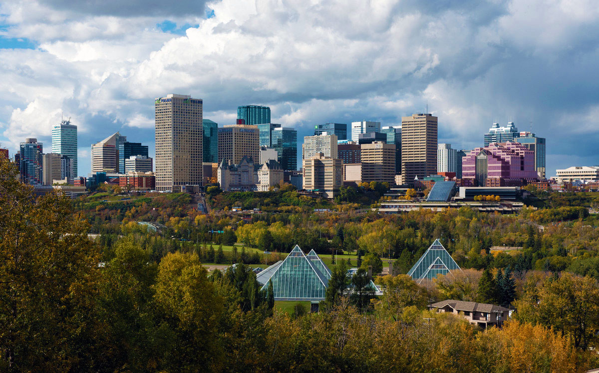 Edmonton skyline