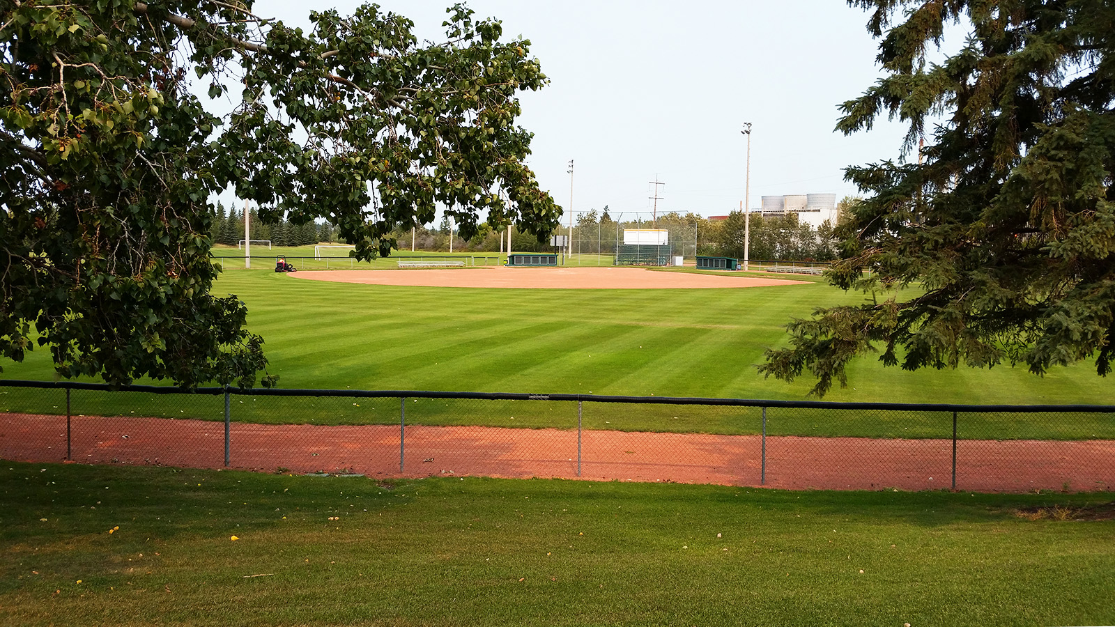 Baseball diamond at Goldstick Park