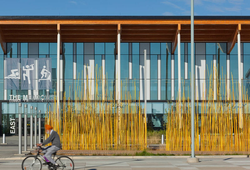 Urban Design Award image of the Meadows Community Recreation Centre