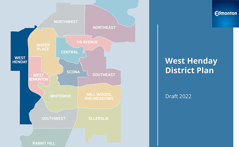 West Anthony Henday District Plan cover