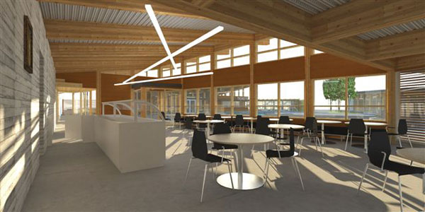 Interior of the Cafe [Rendering by Dialog]