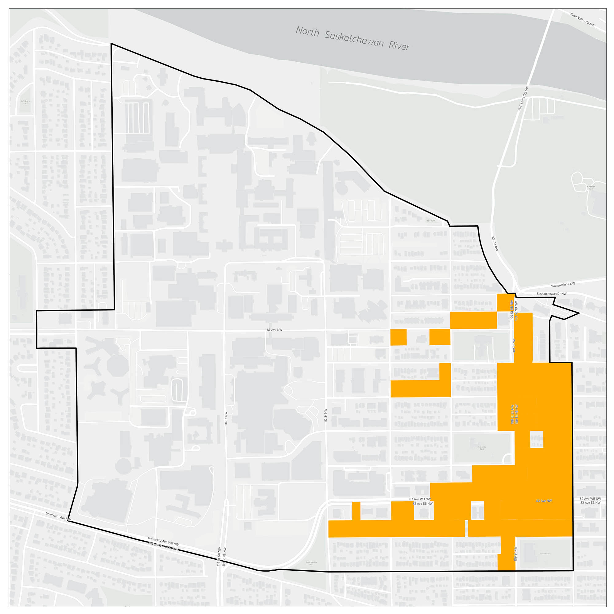 University Garneau Priority Growth Area