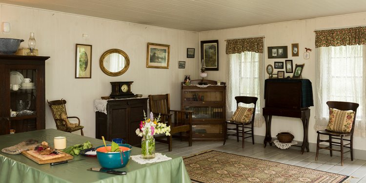 inside of older house