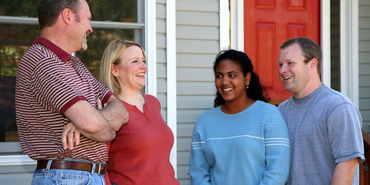 people speaking together