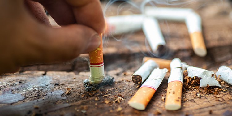 cigarette litter