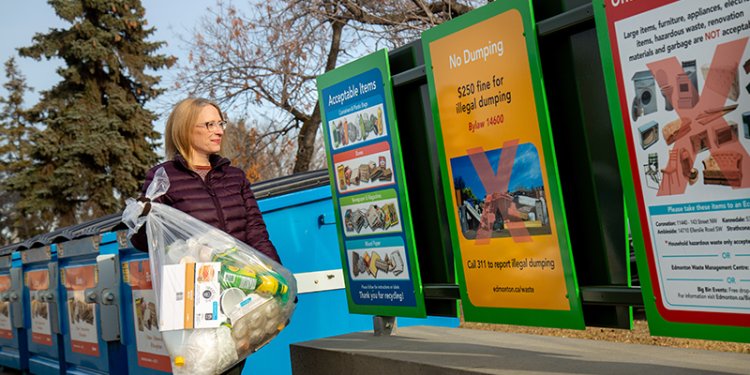 community recycling depots