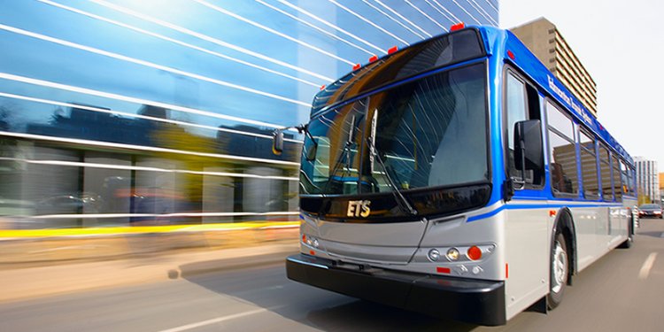ETS bus on road