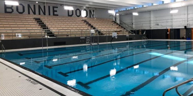 bonnie doon pool and bleachers