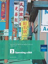 Title page of the Operating a BIA toolkit resource