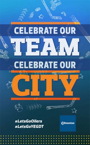 celebrate our city poster