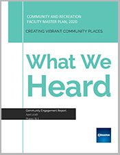 What We heard report cover