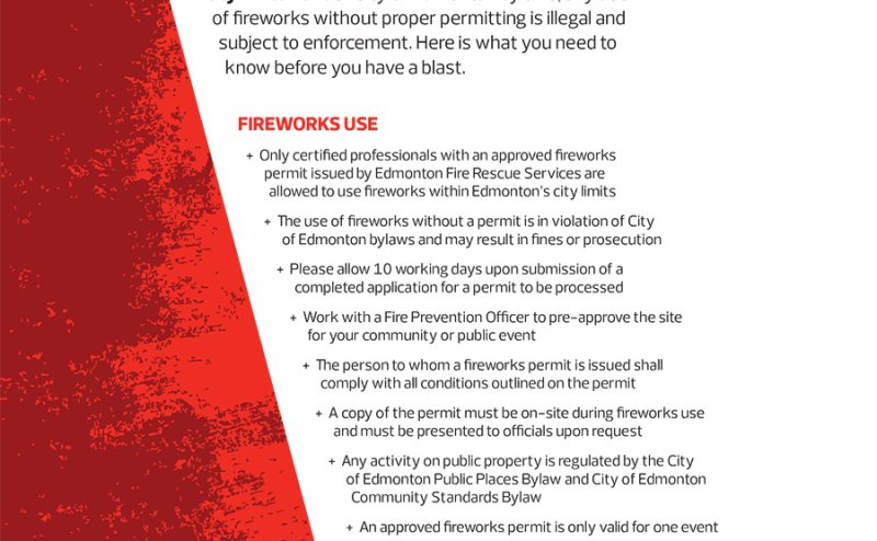 Fireworks Permitting Information Sheet
