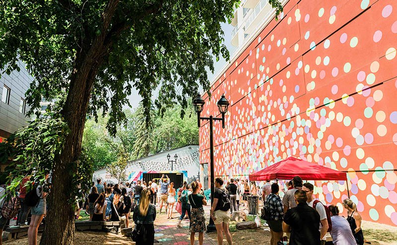 Confetti Friday even at Michael Phair Park