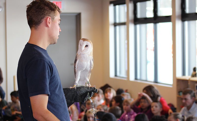 Zoo Class classroom with instructor and students