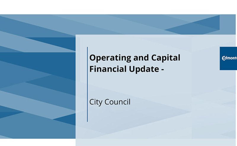 Capital and Operating Financial Report to Council Cover
