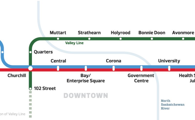 Metro Line LRT Map