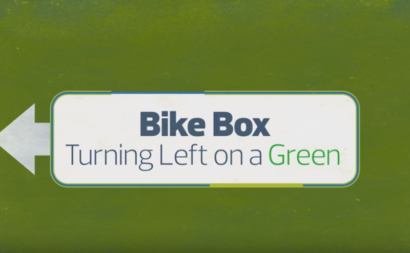 Bike Box - Turning Left on a Green