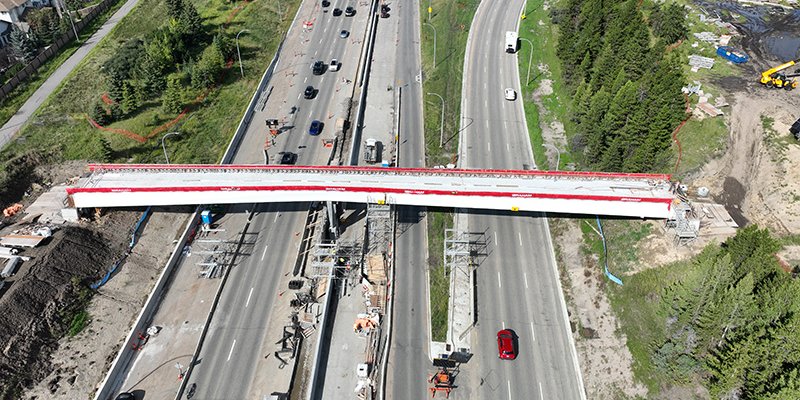 142 Street Pedestrian and Cyclist Bridge over Whitemud