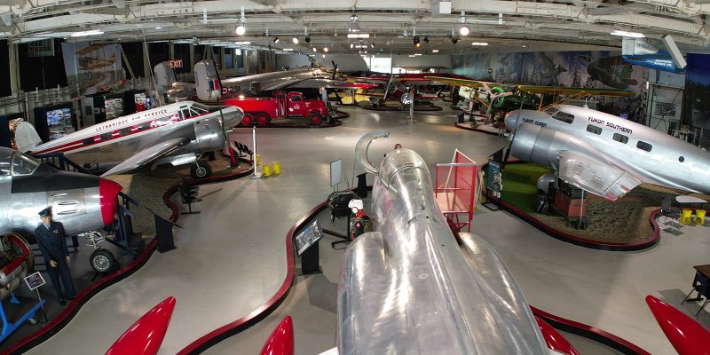 Alberta Aviation Museum interior