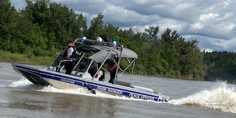 peace officers on the river