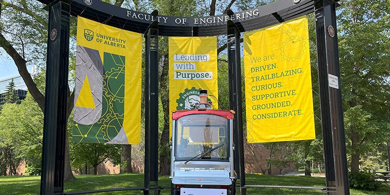 U of A Faculty of Engineering display