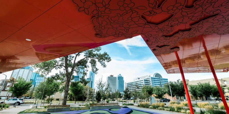 Kinistinaw Park canopy