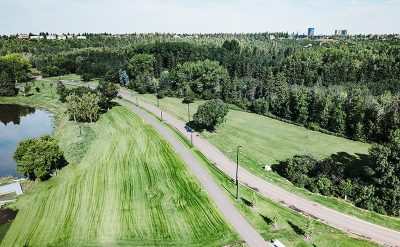 Artist rendering of the accessible lakefront path.