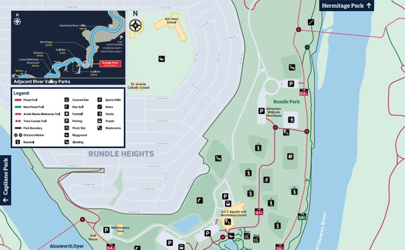 rundle site map